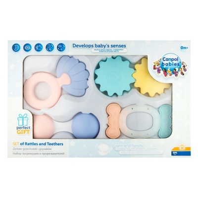 Zestaw Pierwszych Grzechotek PASTEL 79/401 Canpol Babies