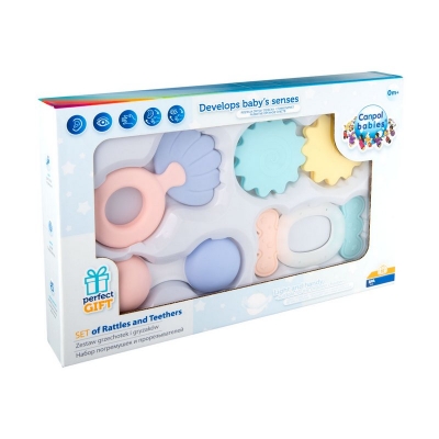 Zestaw Pierwszych Grzechotek PASTEL 79/401 Canpol Babies