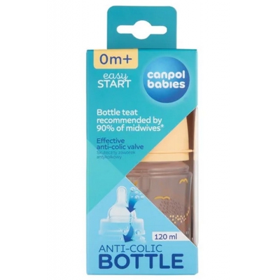 Butelka Antykolkowa EasyStart 120ml Mountains 35/242_bei Canpol Babies