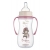 Butelka Antykolkowa z uchwytami 300 ml PP EasyStart BONJOUR PARIS Różowa 35/241_pin Canpol Babies