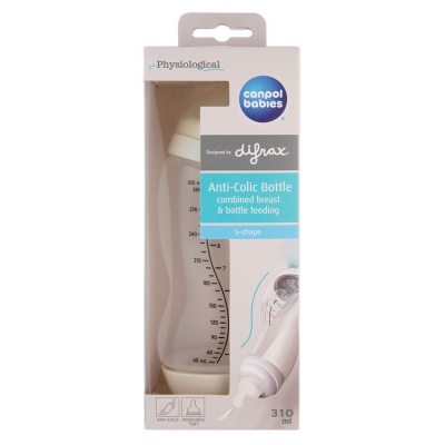 Butelka Antykolkowa S-Shape 310 ml Canpol babies by Difrax Szeroka PP 24/200