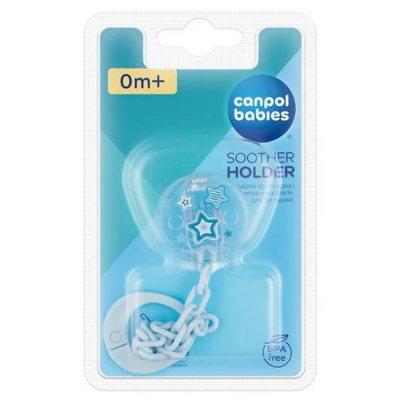 Łańcuszek Do Smoczka Uspokajającego Newborn Baby 10/877_blue Canpol Babies