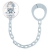 Łańcuszek Do Smoczka Uspokajającego Newborn Baby 10/877_blue Canpol Babies