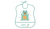 Śliniak Zmywalny Miękki Cute Animals 2/919_gre Canpol babies