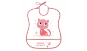 Śliniak Zmywalny Miękki Cute Animals 2/919_pin Canpol babies