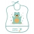 Śliniak Zmywalny Miękki Cute Animals 2/919_gre Canpol babies