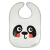 Śliniak Zmywalny z kieszenią BabiesBoo Panda 9/232_whi Canpol babies