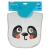 Śliniak Zmywalny z kieszenią BabiesBoo Panda 9/232_whi Canpol babies
