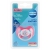 Smoczek Uspok. Kauczuk 6-18m Okrągły Bunny&Company Róż 23/278_pin Canpol Babies