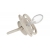 Smoczek Silikonowy 0-6m Symetryczny Dental Air 2 szt. Kremowy 23/228 Canpol Babies