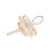 Smoczek Silikonowy 0-6m Symetryczny Dental Air 2 szt. Kremowy 23/228 Canpol Babies