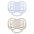 Smoczek Silikonowy 18m+ Symetryczny Dental Air 2 sztuki 23/227_blu Canpol Babies