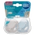 Smoczek Silikonowy 6-18m Symetryczny Dental Air 2 sztuki 23/226_blu Canpol Babies
