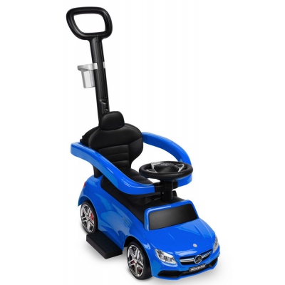 Jeździk Mercedes C63 Blue z rączką Toyz Caretero