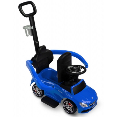 Jeździk Mercedes C63 Blue z rączką Toyz Caretero
