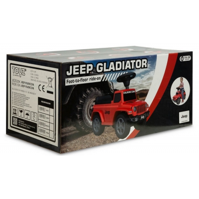 Jeździk Jeep Rubicon Red Toyz Caretero