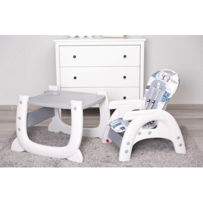 Caretero Krzesełko + Stoliczek Homee kolor Grey