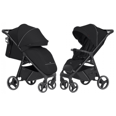 Carrello Bravo 2024 CRL-8512 Pure Black Wózek Spacerowy do 22 kg