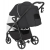 Carrello Bravo M/Lite Wózek Dziecięcy Spacerowy kolor Piano Black