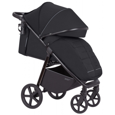 Carrello Bravo Plus 2024 Jet Black Wózek Spacerowy do 22 kg