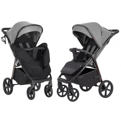 Carrello Bravo Plus 2024 Mist Grey Wózek Spacerowy do 22 kg
