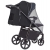 Carrello Bravo Plus 2024 Jet Black Wózek Spacerowy do 22 kg