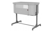 Carrello Łóżeczko Dostawne Luna CRL-16501 Carbon Grey