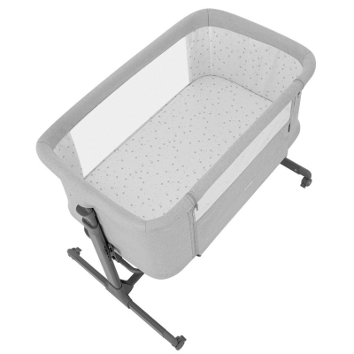Carrello Łóżeczko Dostawne Luna CRL-16501 Carbon Grey