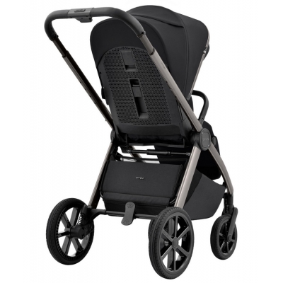 Carrello Omega Wózek Głęboko-Spacerowy 2w1 kolor Absolute Black
