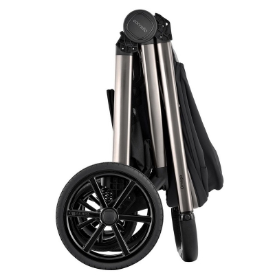 Carrello Omega Wózek Głęboko-Spacerowy 2w1 kolor Absolute Black