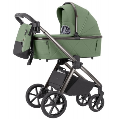 Carrello Omega Wózek Głęboko-Spacerowy 2w1 kolor Perfect Green