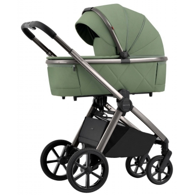 Carrello Omega Wózek Głęboko-Spacerowy 2w1 kolor Perfect Green