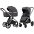 Carrello Omega Wózek Głęboko-Spacerowy 2w1 kolor Excellent Grey