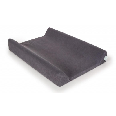 Pokrowiec na Przewijak (50x70-80) 2 szt. Dark grey + White Ceba Baby