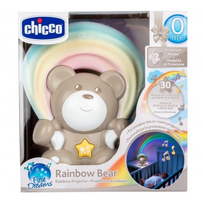 Miś z Projektorem Rainbow Beige / CHICCO