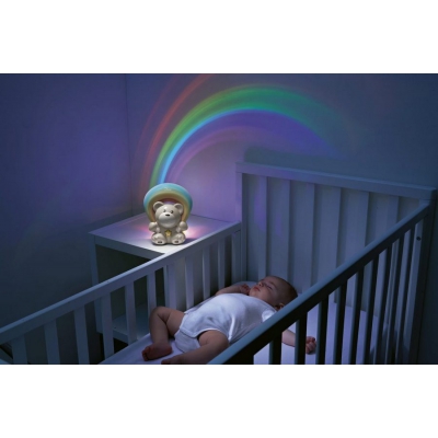 Miś z Projektorem Rainbow Beige / CHICCO