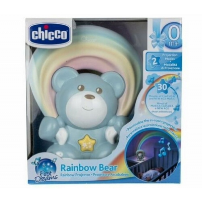 Miś z Projektorem Rainbow Niebieski / CHICCO