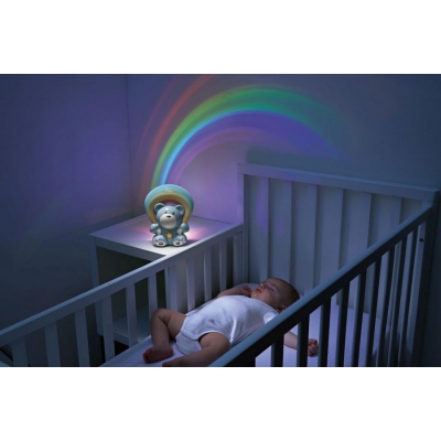 Miś z Projektorem Rainbow Niebieski / CHICCO