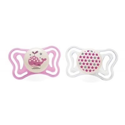 Smoczek Uspokajający PhysioForma Light 2-6m 2 sztuki CHICCO