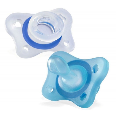 Smoczek PhysioForma Mini Soft 2-6m Lumi Niebieski / CHICCO