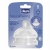 Smoczek Silikonowy do Butelki Natural Feeling 6m+ do kaszki / CHICCO 2 sztuki