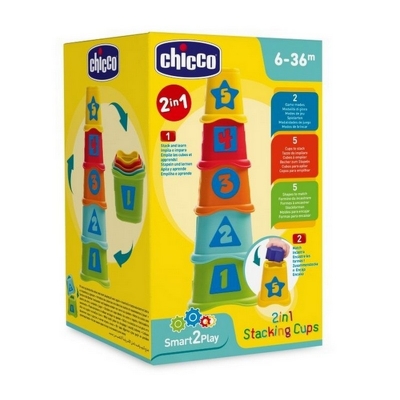 Kubeczkowa Wieża 2 w 1 CHICCO