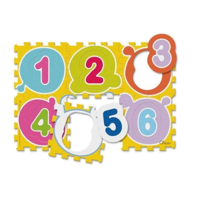 Miękka Mata Piankowa Puzzle Cyfry CHICCO