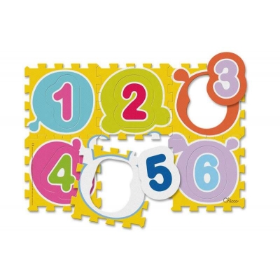 Miękka Mata Piankowa Puzzle Cyfry CHICCO