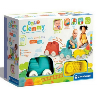Clemmy Pociąg Sensoryczny 17424 Clementoni
