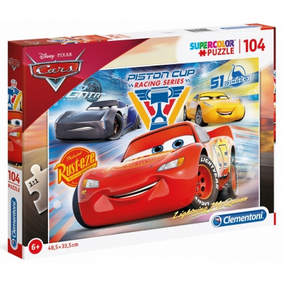 Clementoni Puzzle 104 elementy Auta 3