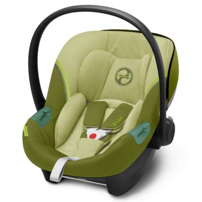 Cybex Aton S2 i-Size Fotelik Samochodowy 0-13 kg kolor Nature Green