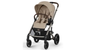 Cybex Wózek Spacerowy Balios S Lux Almond Beige Srebrna Rama
