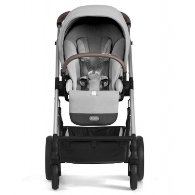 Cybex Wózek Spacerowy Balios S Lux Lava Grey Srebrna Rama