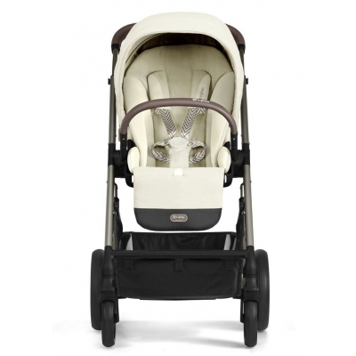 Cybex Balios S Lux Seashell Beige Głęboko Spacerowy 2w1 Rama Taupe